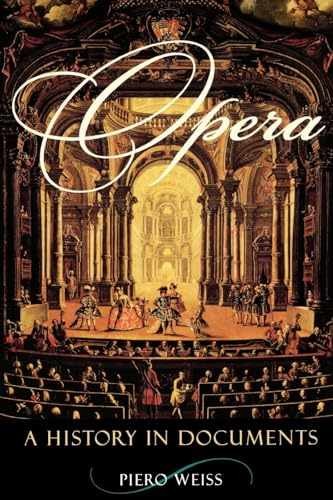 Opera: A History in Documents – Paperback, by Weiss Piero – Very Good