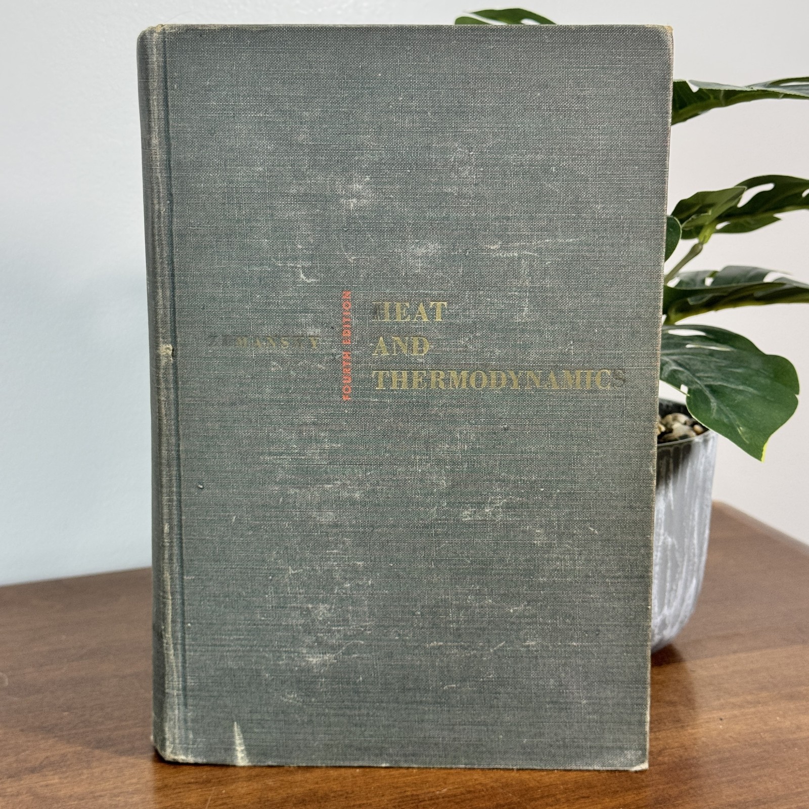 Heat and Thermodynamics by Mark W. Zemansky Fourth Edition 1957 Hardcover