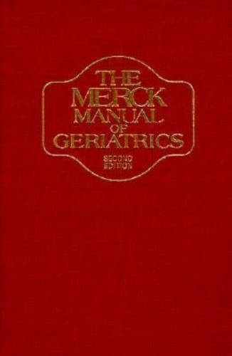 Merck Manual of Geriatrics by Abrams, William B., Acceptable Book