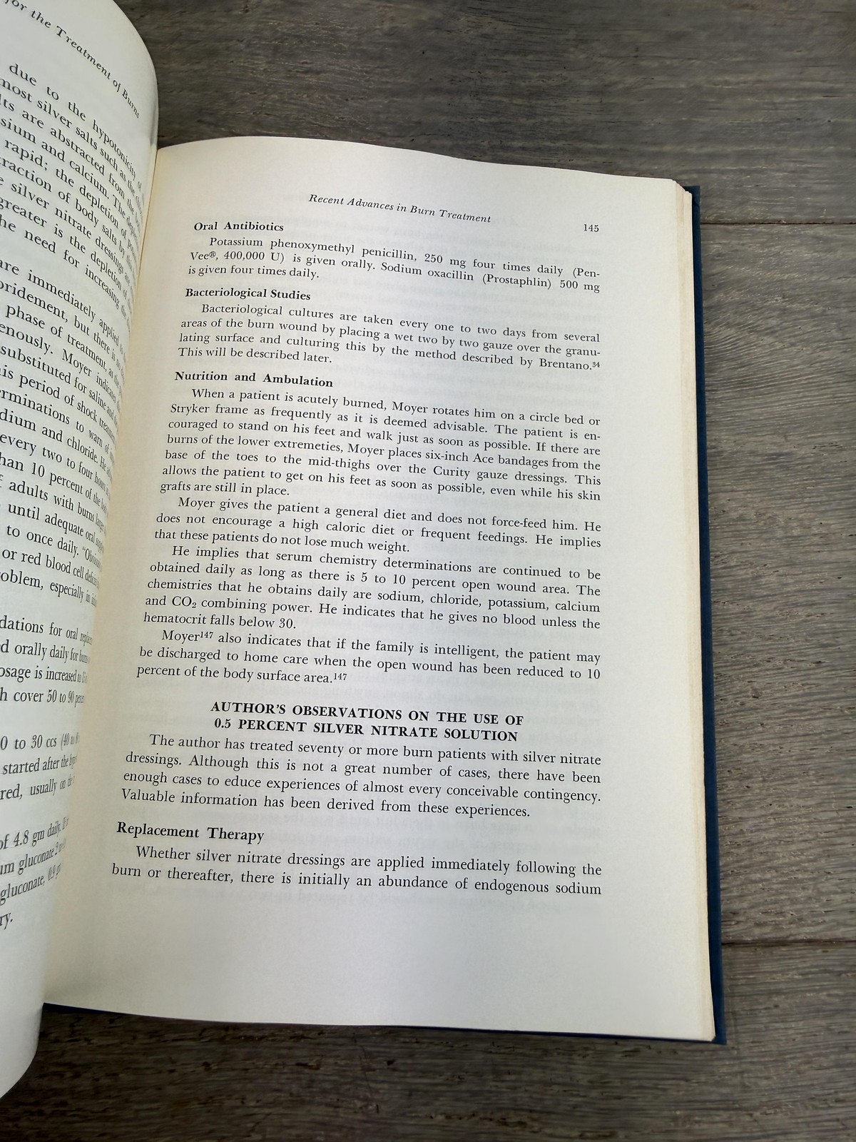 Vintage 1967 Practical Manual For The Treatment Of Burns Crews Surgery Book HC