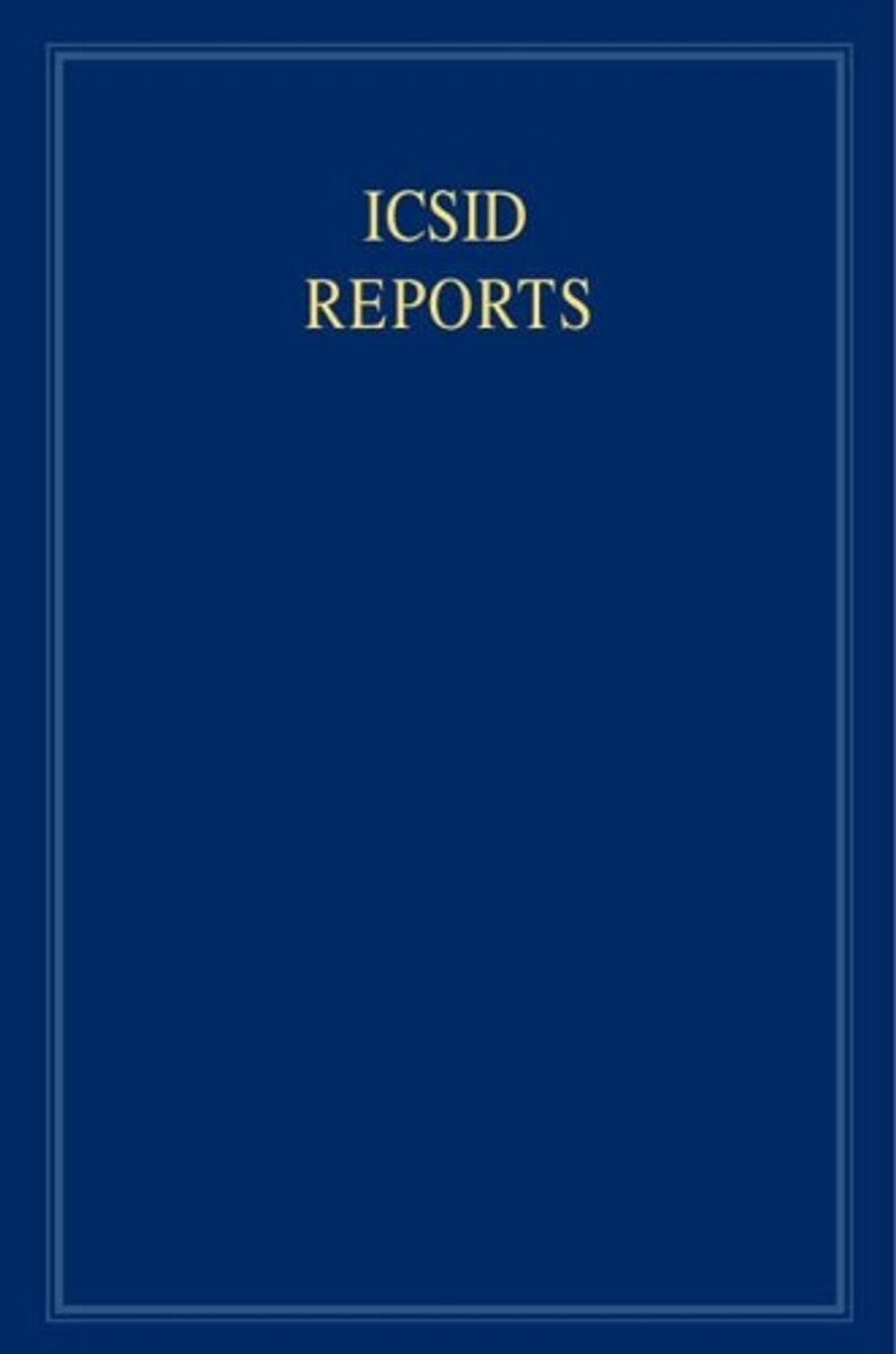 ICSID Reports: Volume 20 by Jorge E. Vi?uales (English) Hardcover Book