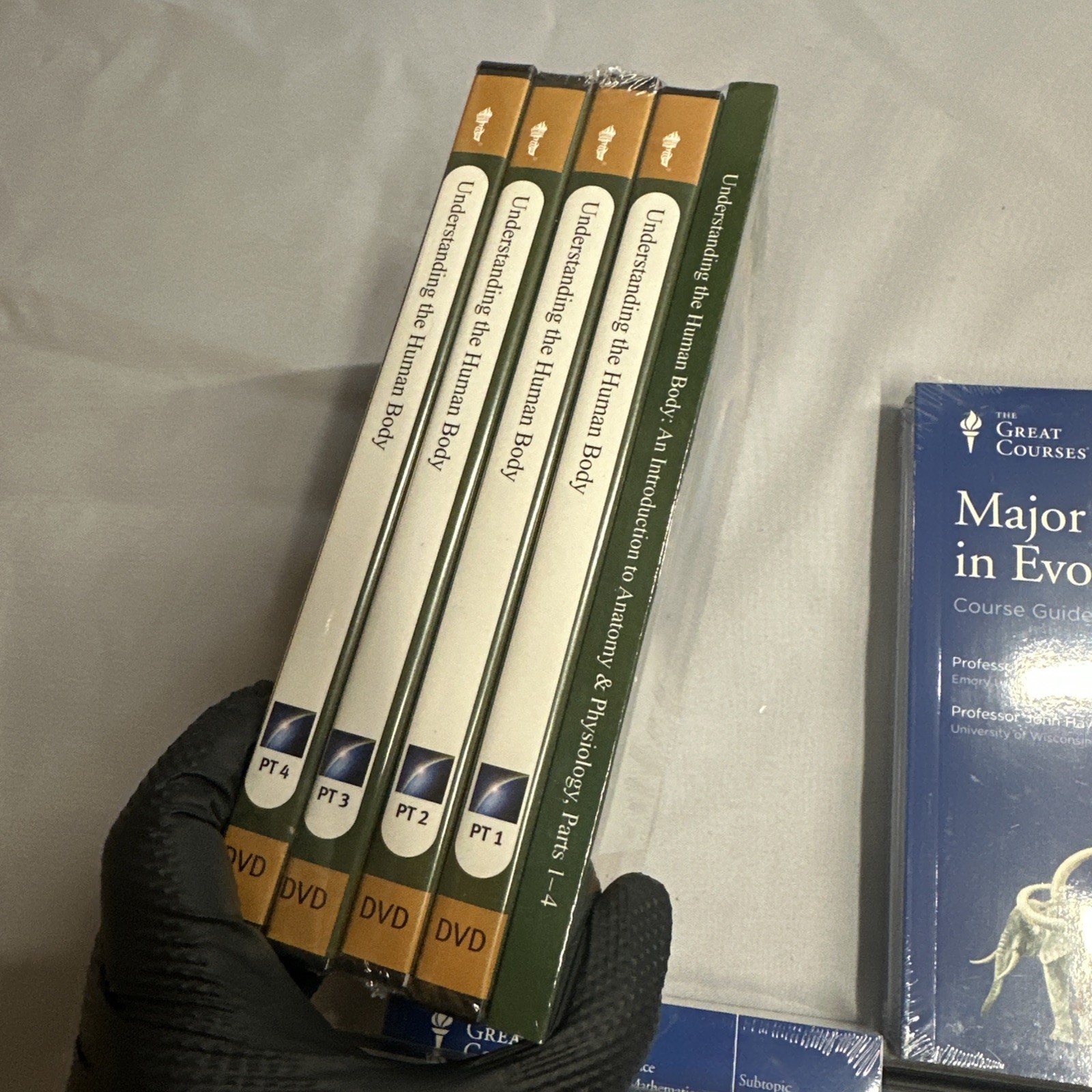 Great Courses Science Mathematics DVD & Book Lot 6 Biology + Bonus Transcript