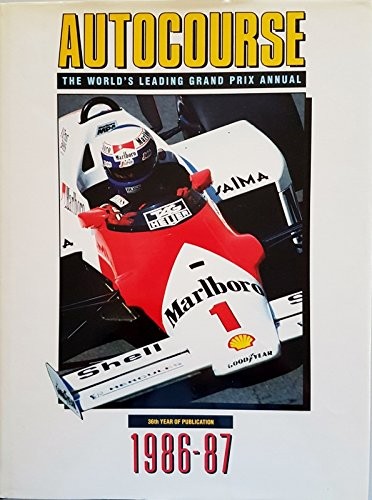 TITLE: AUTOCOURSE 1986-87 By Maurice Hamilton – Hardcover