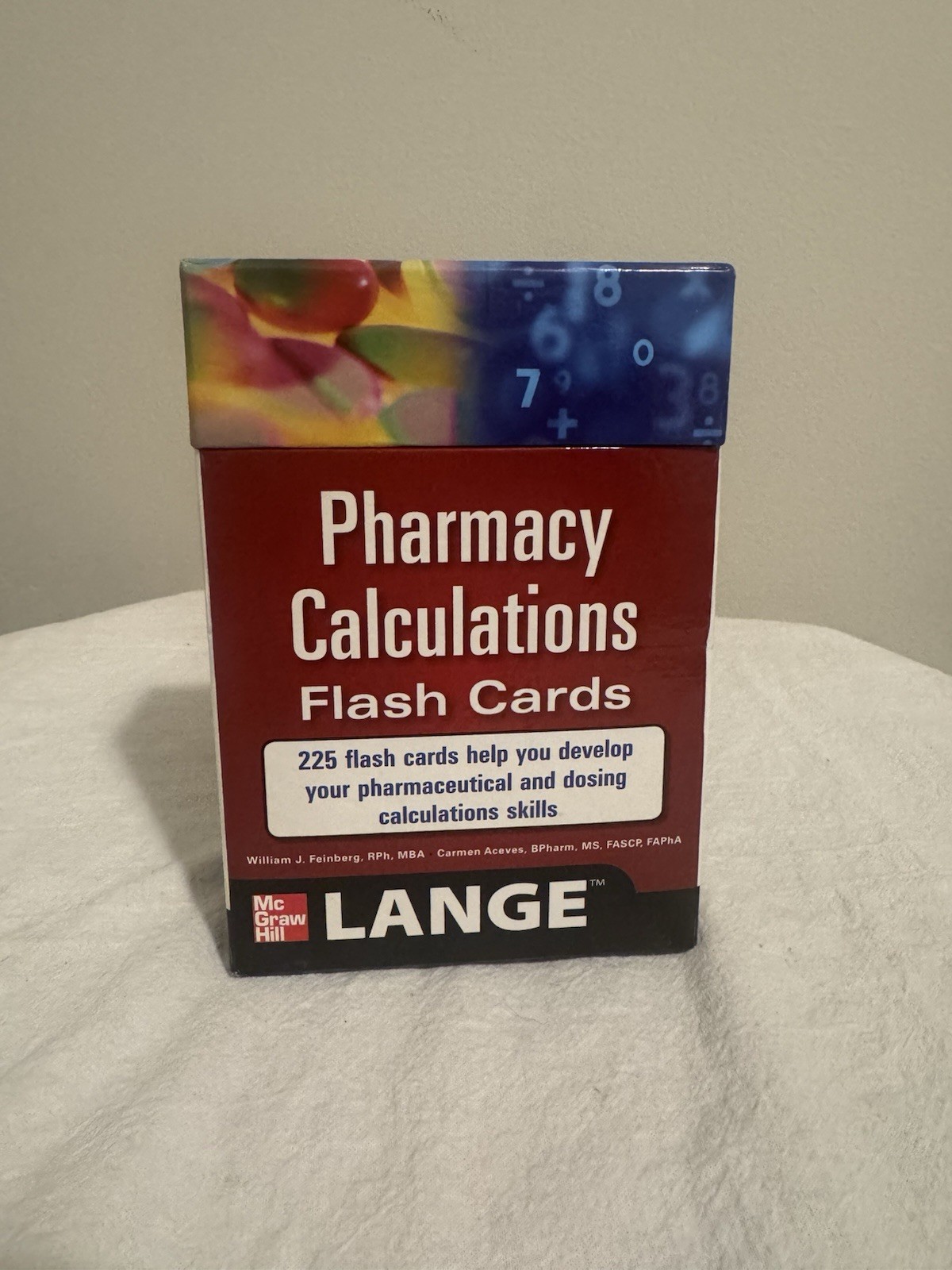Pharmacy Calculations Flash Cards by Carmen Aceves and William Feinberg Lange