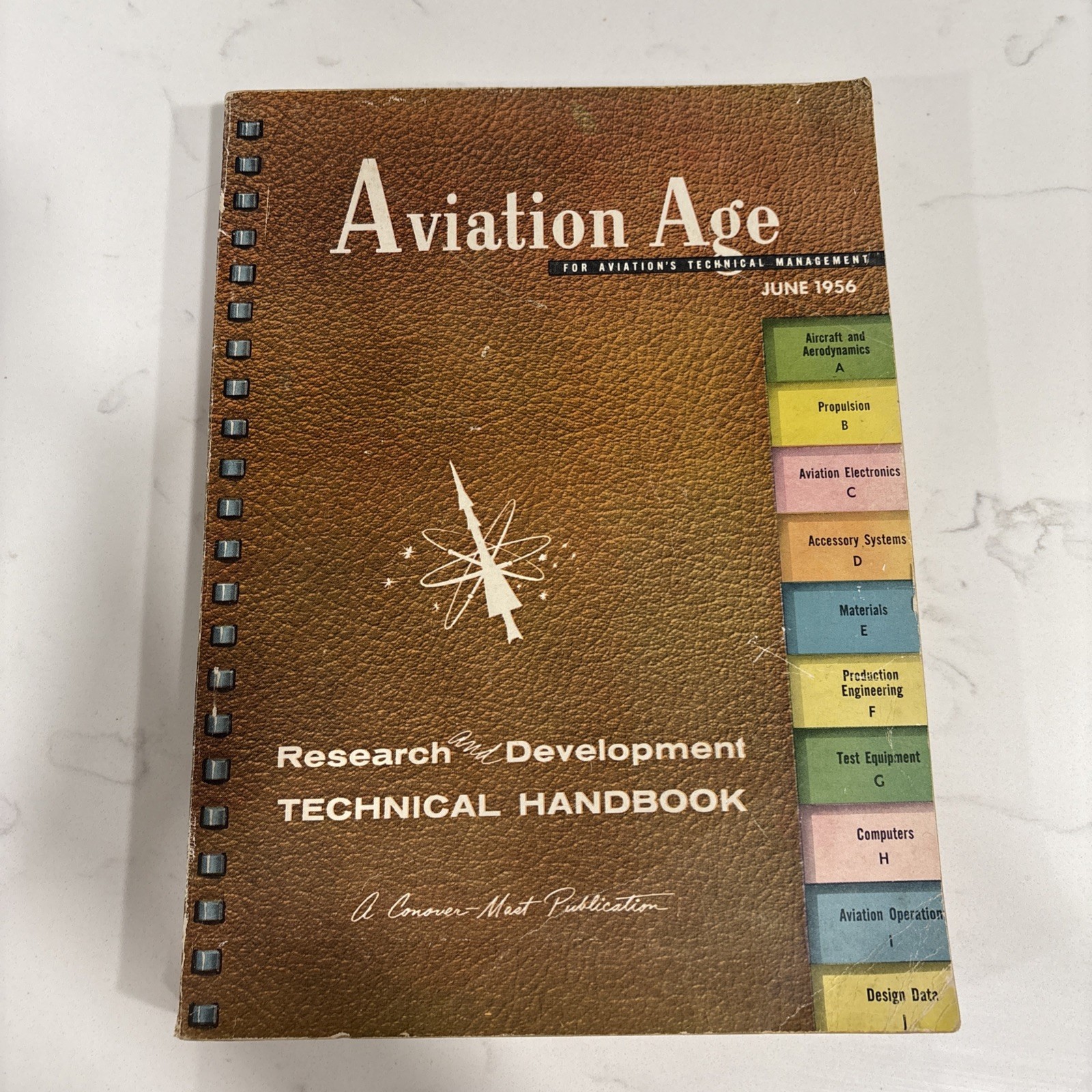 Aviation Age Research And Development Technical Handbook June 1956 Vintage Rare