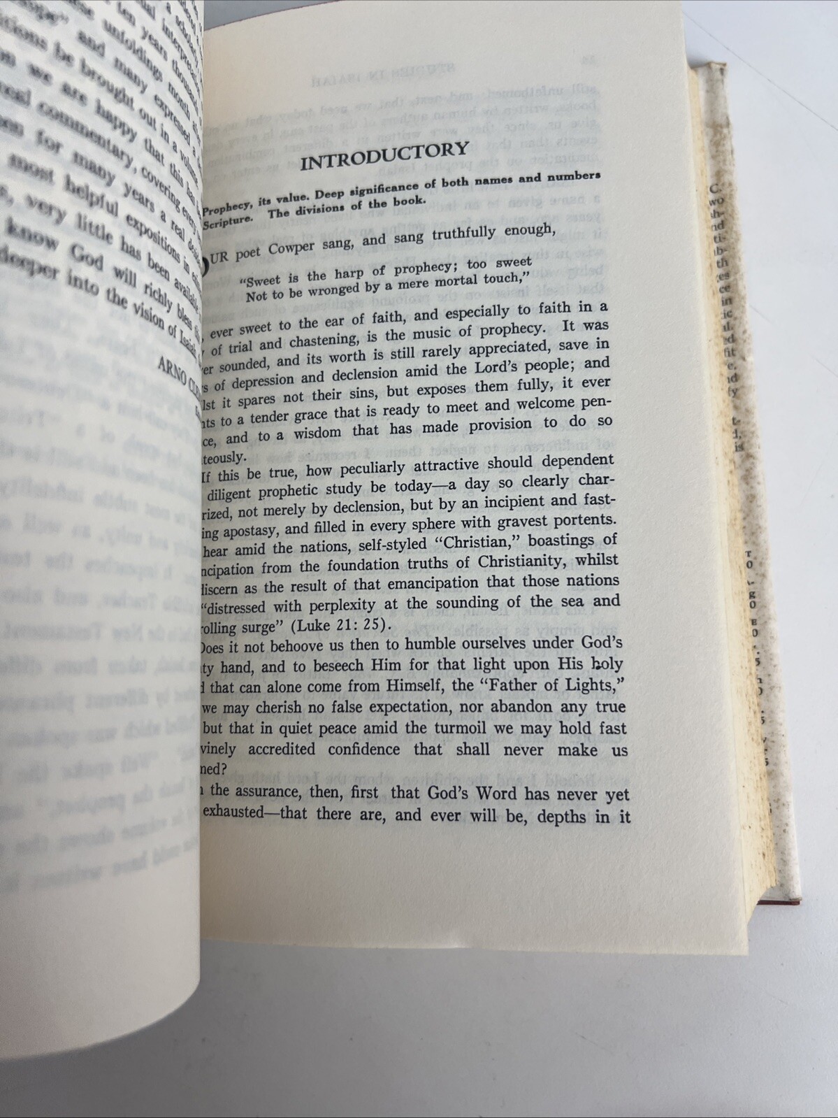 Studies In Isaiah By FC Jennings – Hardback – Vintage 1966 VTG Book