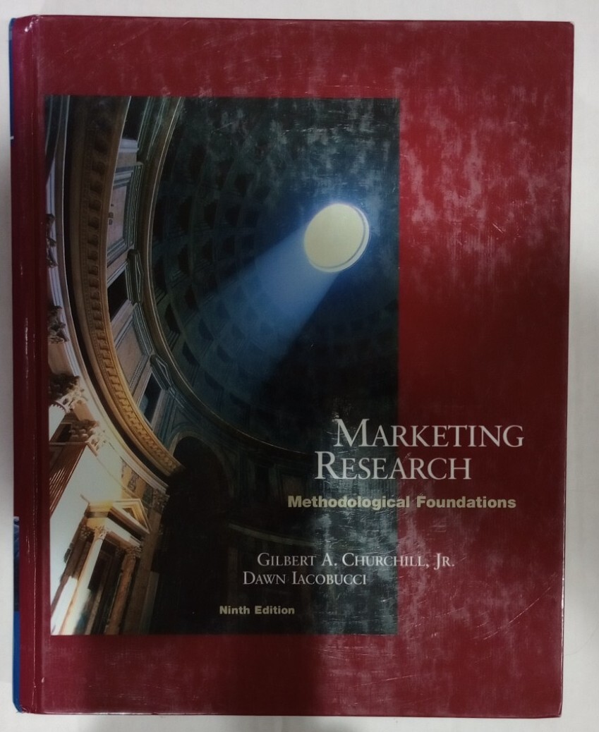 Marketing Research : Methodological Foundations by Dawn Iacobucci and Gilbert A.