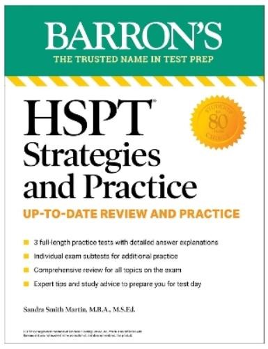 Sandra Martin HSPT Strategies and Practice, Second Edition: Prep Boo (Paperback)