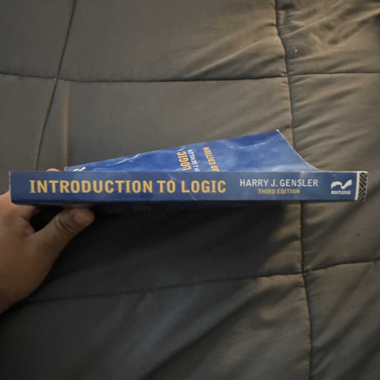 Routledge Introduction to Logic 3rd Ed Paperback Harry J. Gensler 2017 418p
