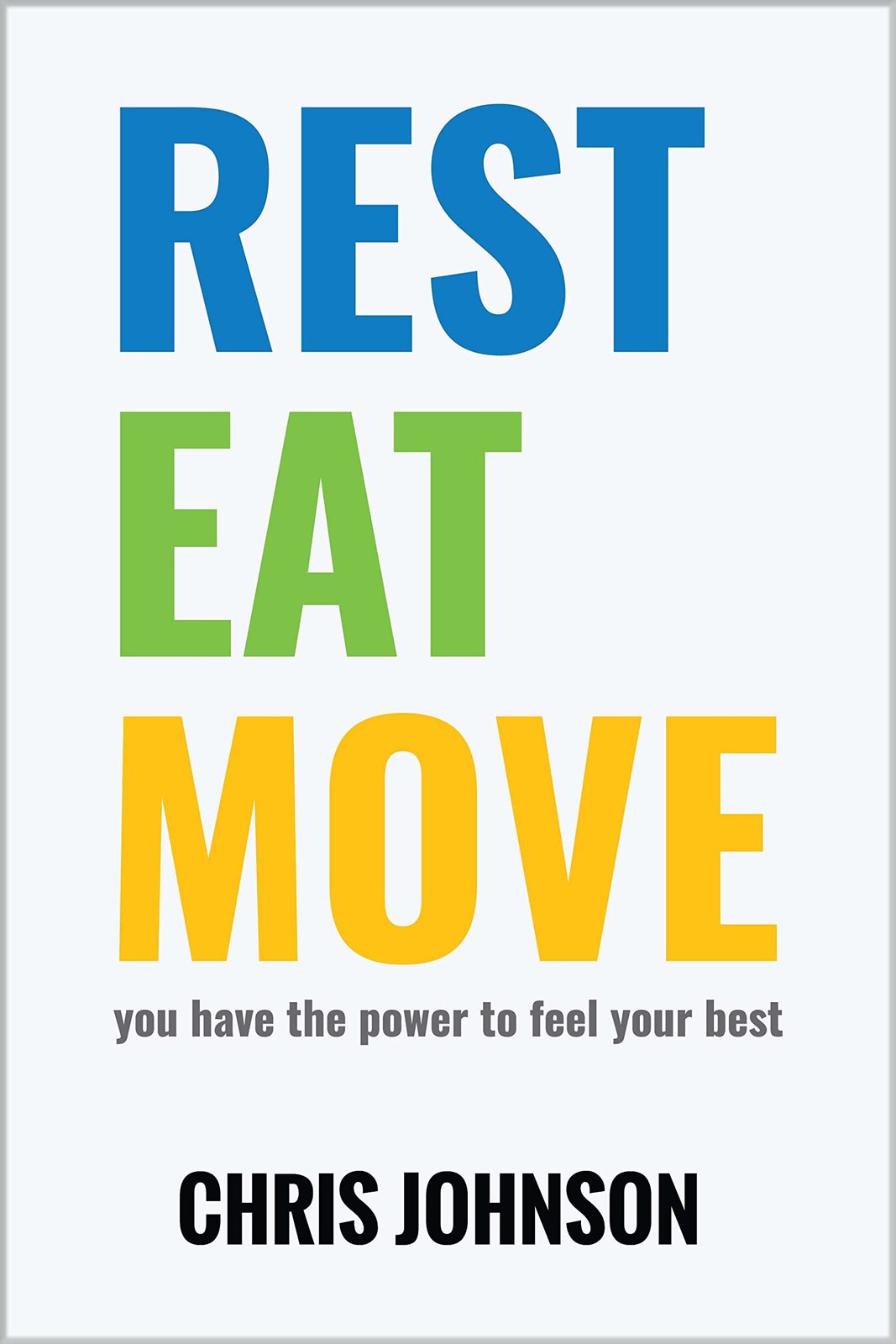 REST EAT MOVE- You have the power to feel your best. (New Book by Chris John…