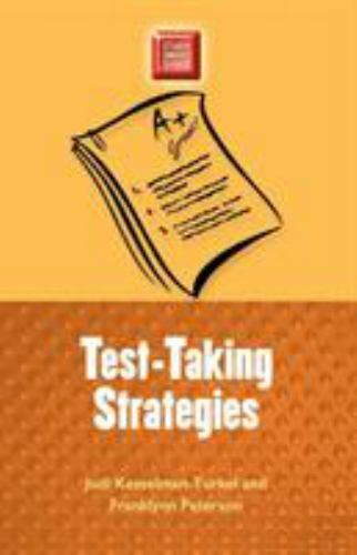 Test-Taking Strategies; Study Smart – Kesselman-Turkel, 9780299191948, paperback