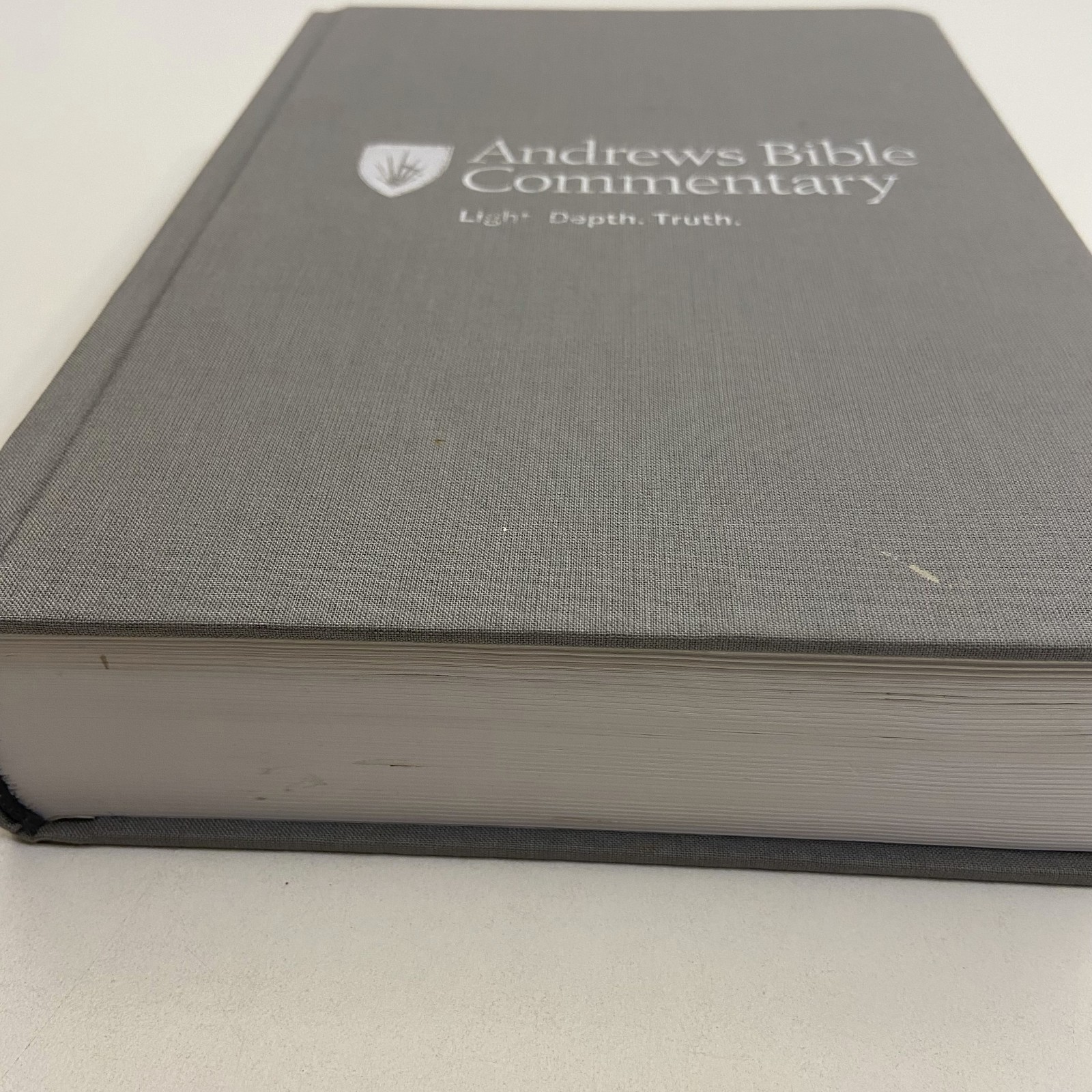 Andrews Bible Commentary Old Testament 2020 Cloth Hardcover UNDERLINING & NOTES