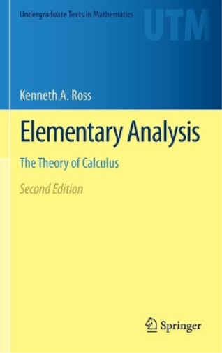 Kenneth A. Ross Elementary Analysis (Hardback) (UK IMPORT)