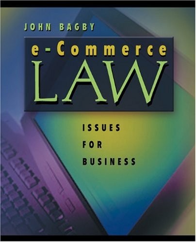 e-Commerce Law: Issues for Business