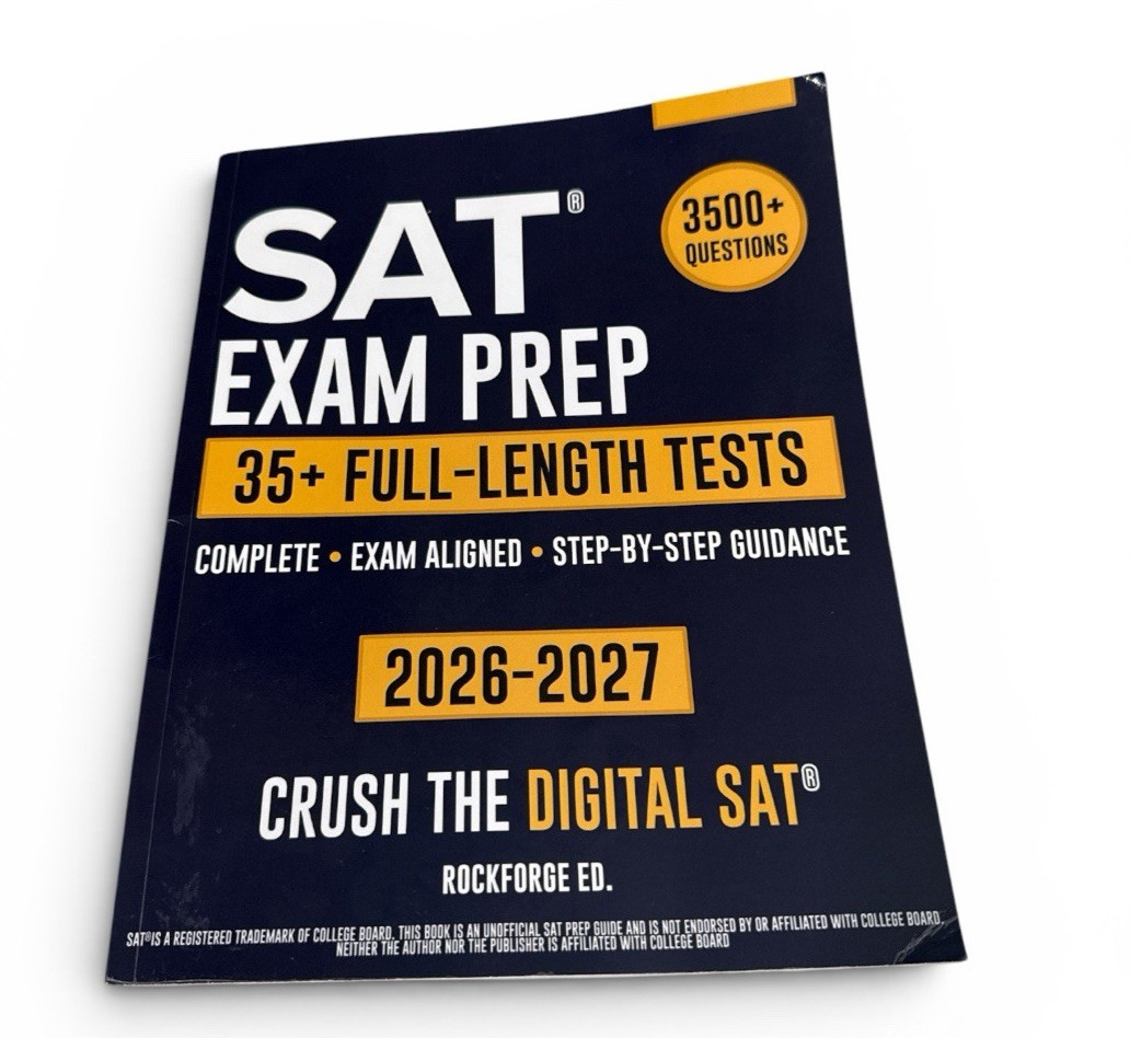 SAT Exam Prep Complete Exam-Aligned Study Guide 2026-2027 Paperback