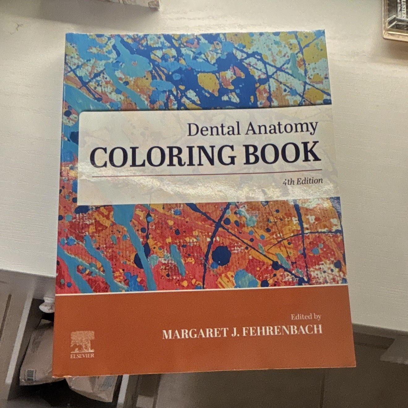 Elsevier Dental Anatomy Coloring Book 4th Ed PB Margaret J. Fehrenbach 2021