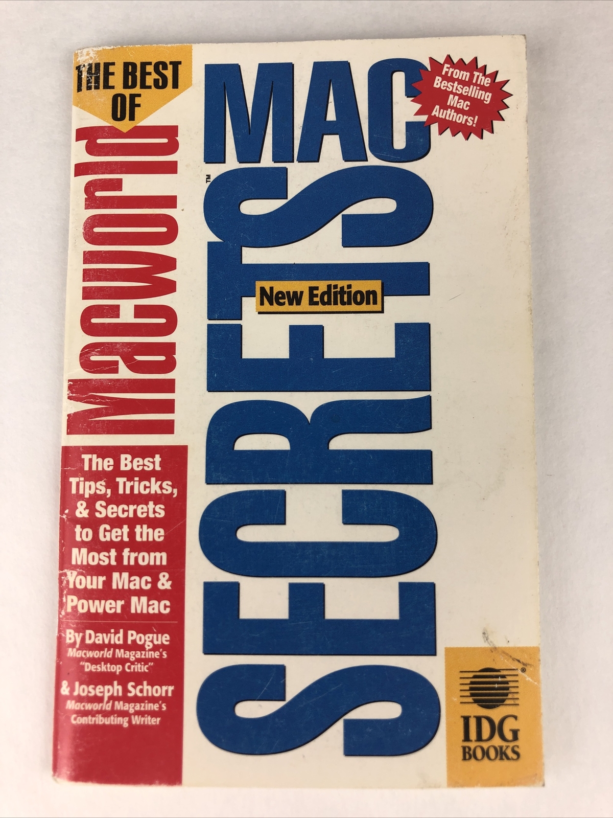 The Best of Macworld Mac Secrets 1994 New Edition David Pogue Joseph Schorr