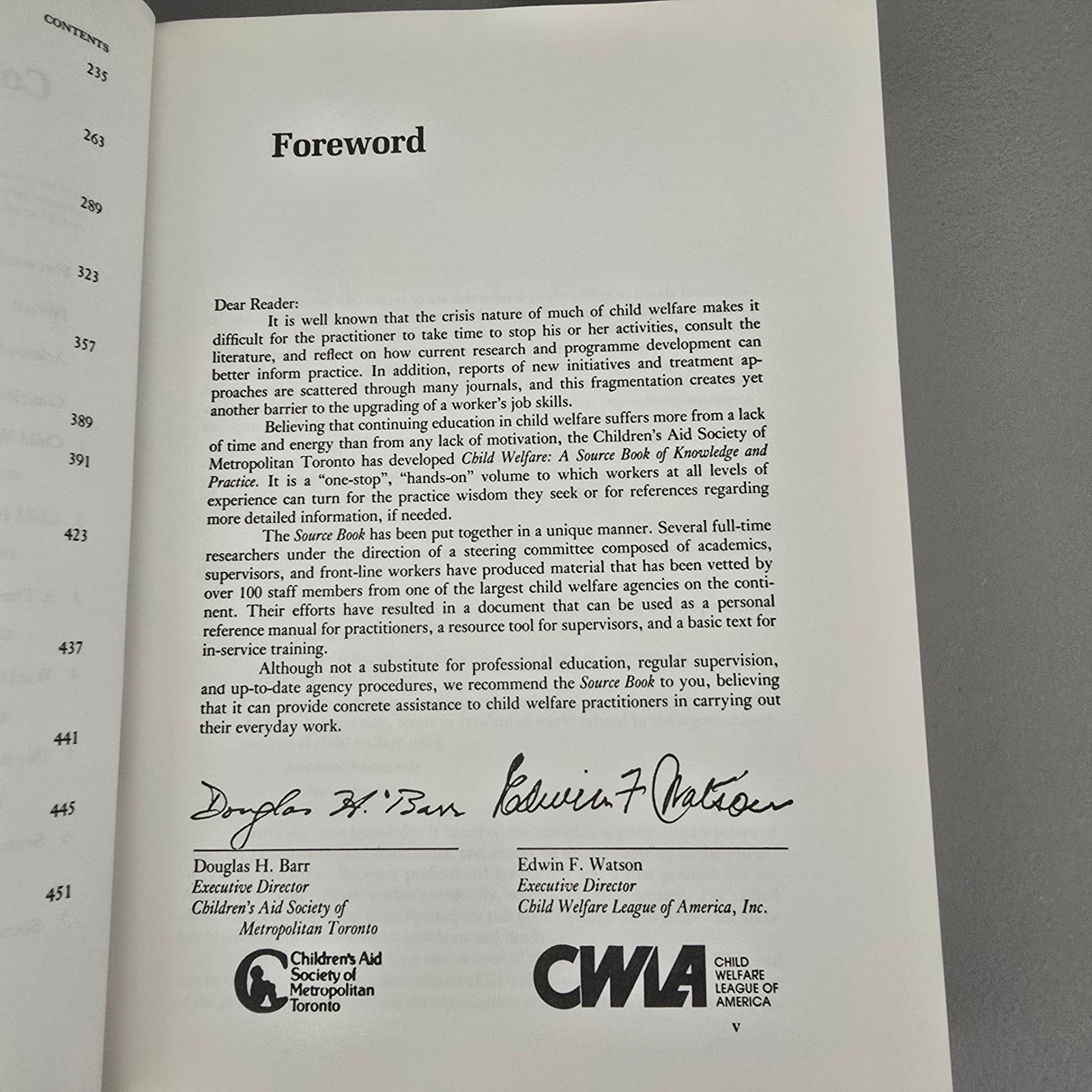 Child Welfare A Source Book of Knowledge and Practice Frank Maidman 1984 CWLA