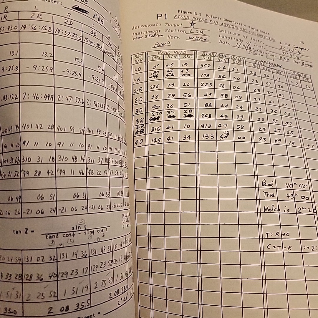 A Manual on Astronomic and Grid Azimuth by R. B. Buckner 1984