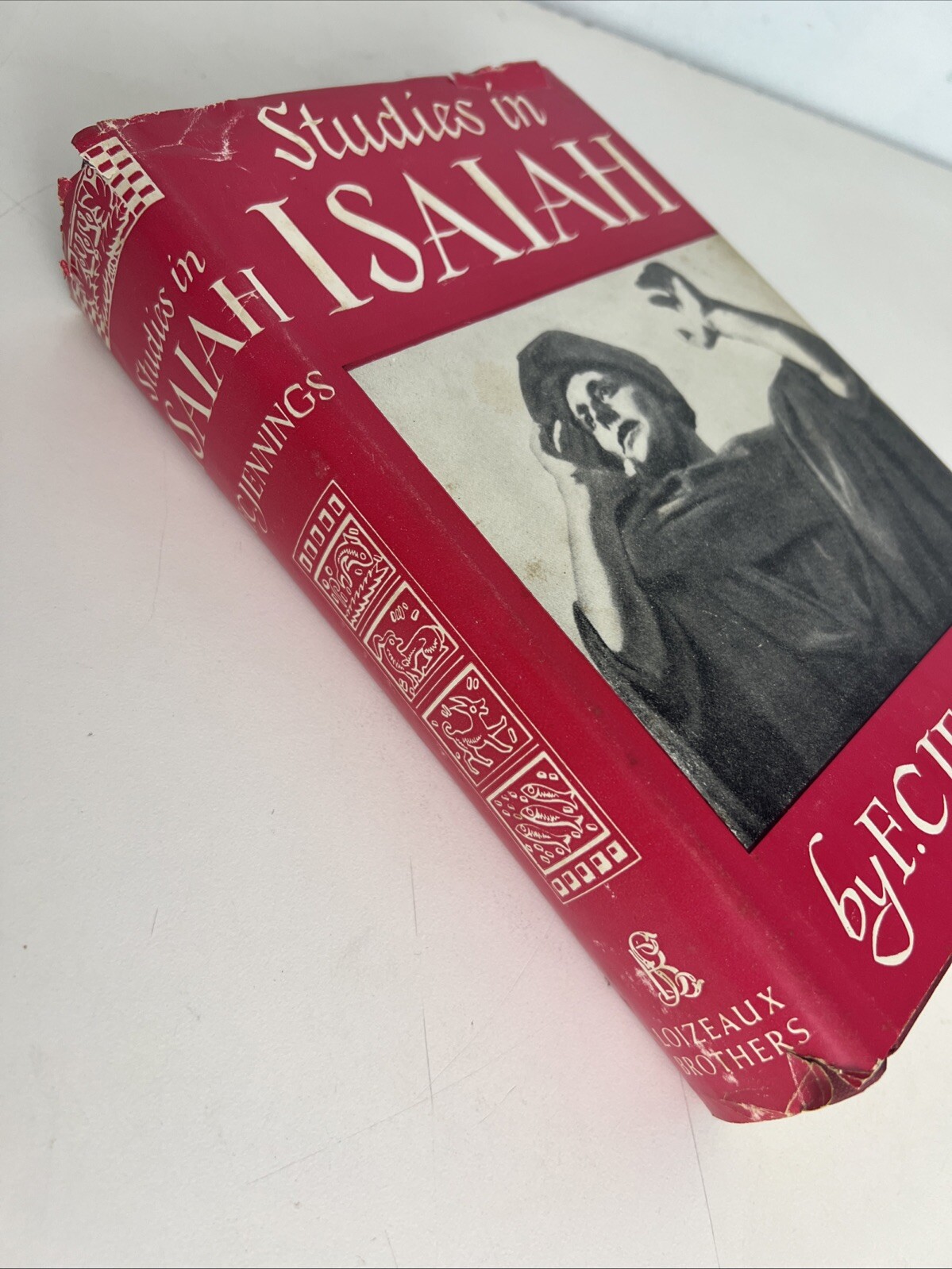 Studies In Isaiah By FC Jennings – Hardback – Vintage 1966 VTG Book