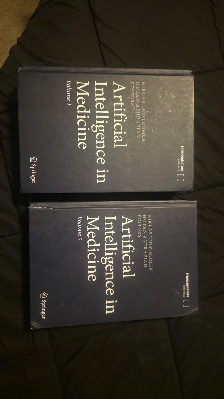 Artificial Intelligence in Medicine Vol 1 & 2 Springer Reference Hardcover New