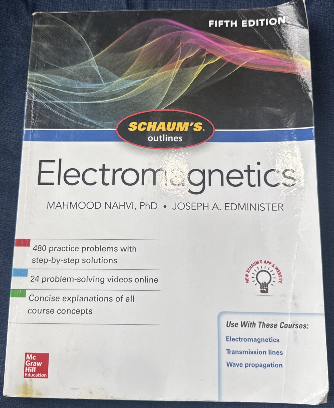 Schaums Outline of Electromagnetics, Fifth Edition – Paperback