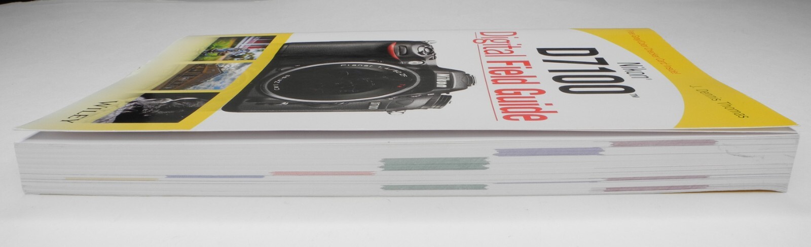 Nikon D7100 Digital FIeld Guide By J. Dennis Thomas w/ Gray / Color Card