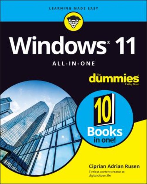 Windows 11 All-In-One for Dummies Paperback Ciprian Adrian Rusen