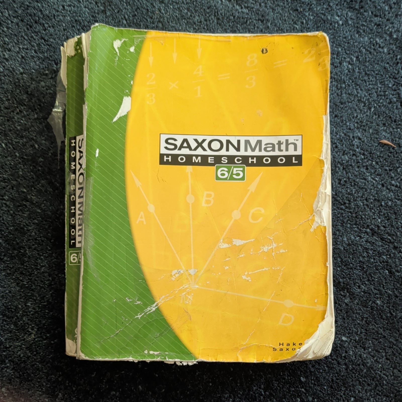 Saxon Math 6/5 Homeschool by Stephen Hake and Saxon Publishers Staff (2004,…