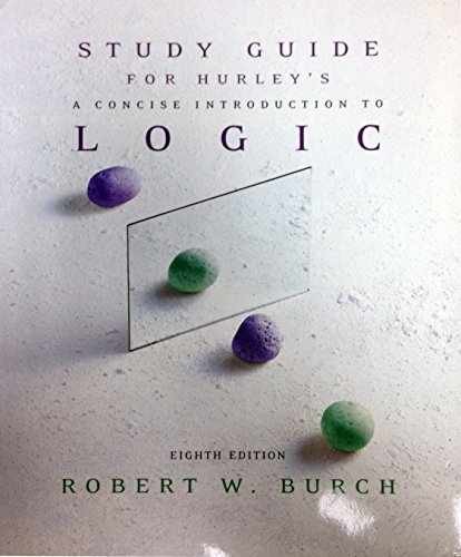 Concise Introduction to Logic, – Paperback, by Hurley Patrick J. – Very Good