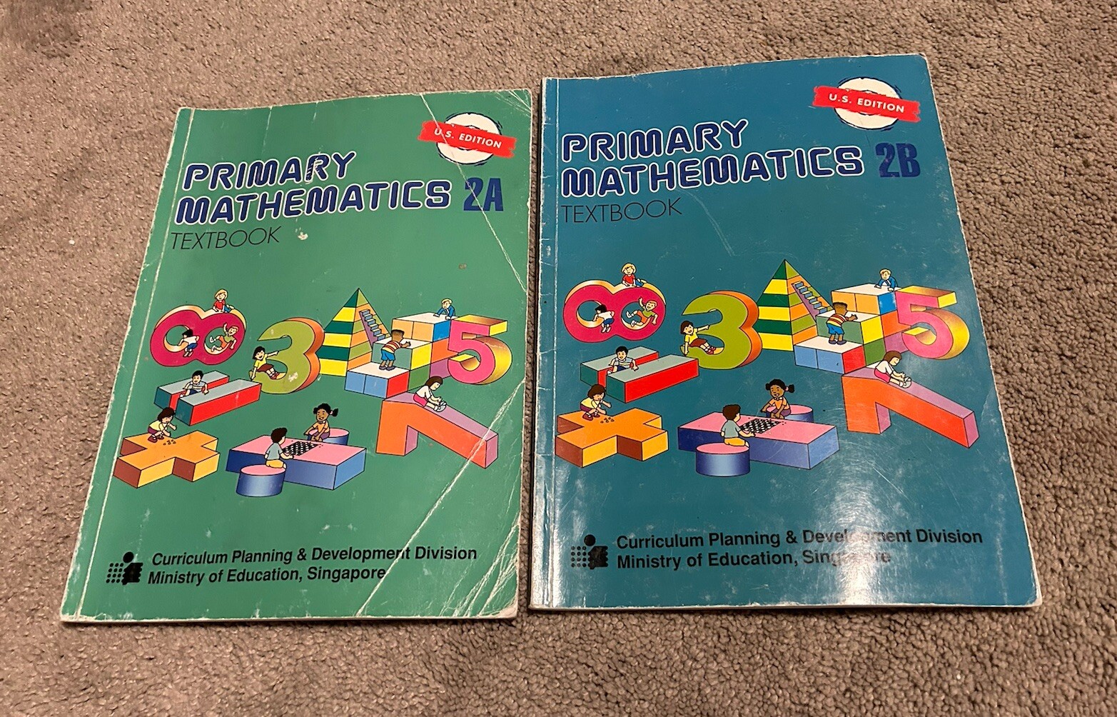 Singapore Primary Mathematics 2A+2B US Ed. – Textbooks Math Homeschool Sonlight