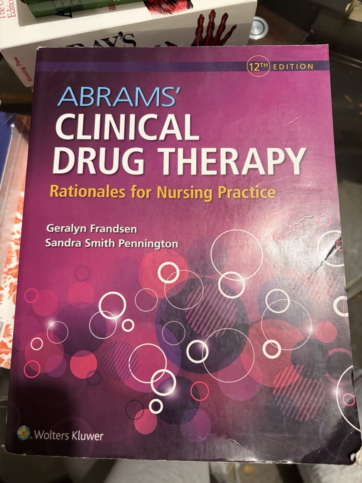 Abrams’ Clinical Drug Therapy : Rationales for Nursing Practice)