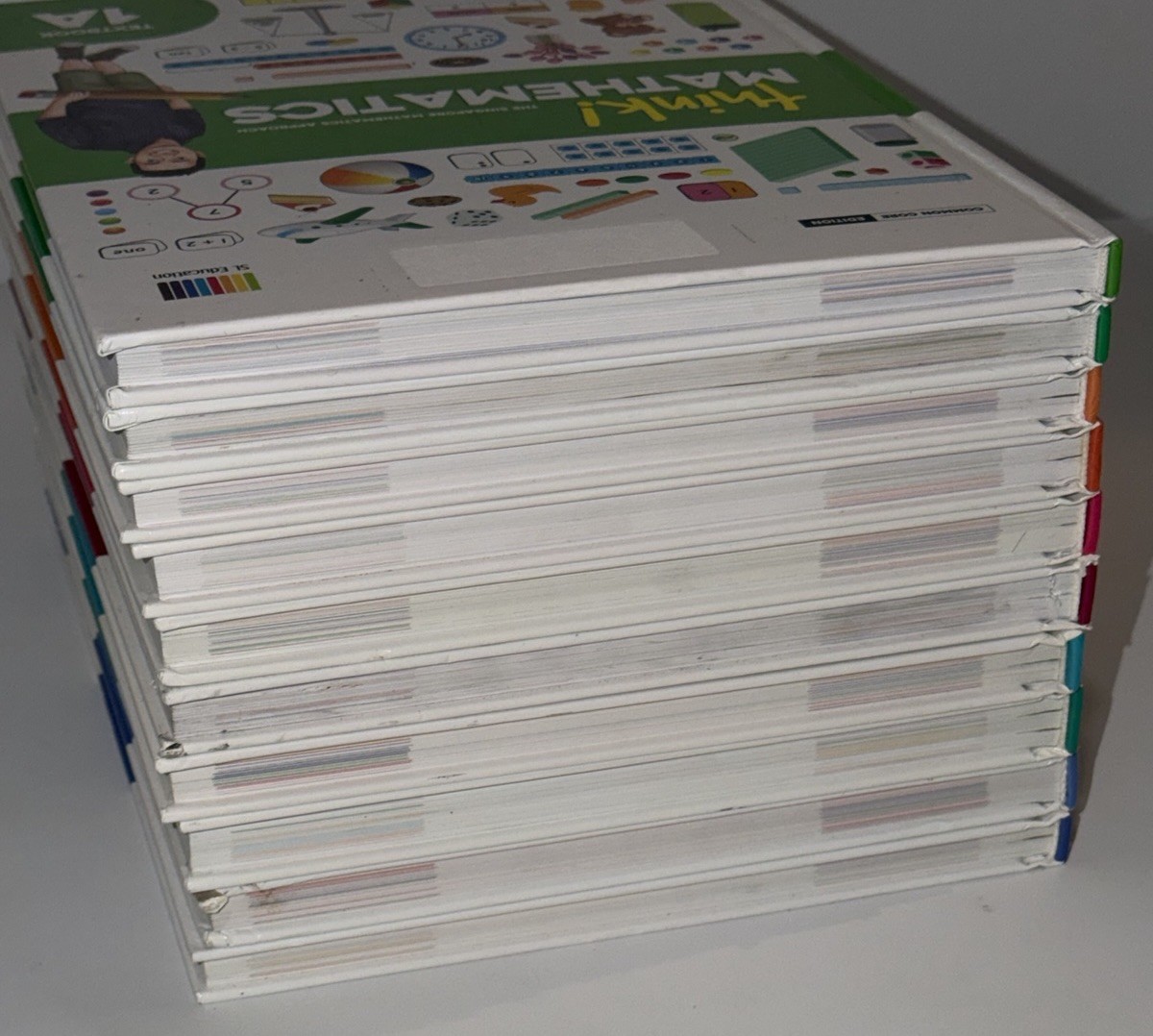 Think! Mathematics Textbook Lot 1 2 3 4 5 A & B Common Core Singapore Homeschool