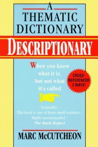 Descriptionary by Marc McCutcheon