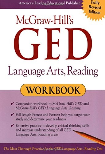 McGraw-Hill’s GED Language Arts, Reading Workbook Reier, John paperback Very…