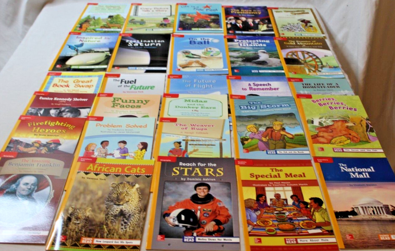 Lot 28 McGraw Hill Wonderworks Grade 3 Apprentice Level Leveled Readers VGC