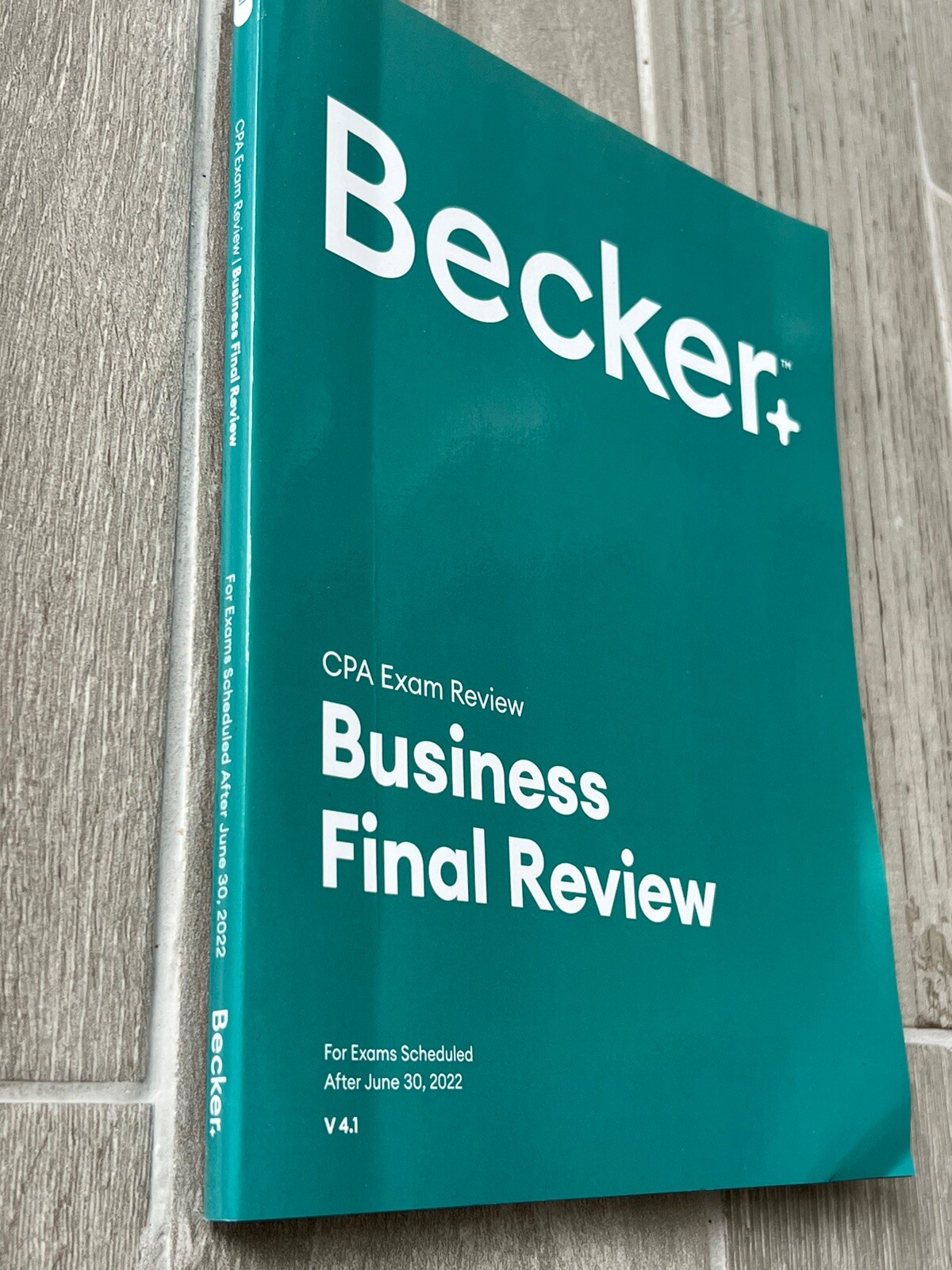 ⭐️ Becker CPA Exam Review Business Final Review V 4.1