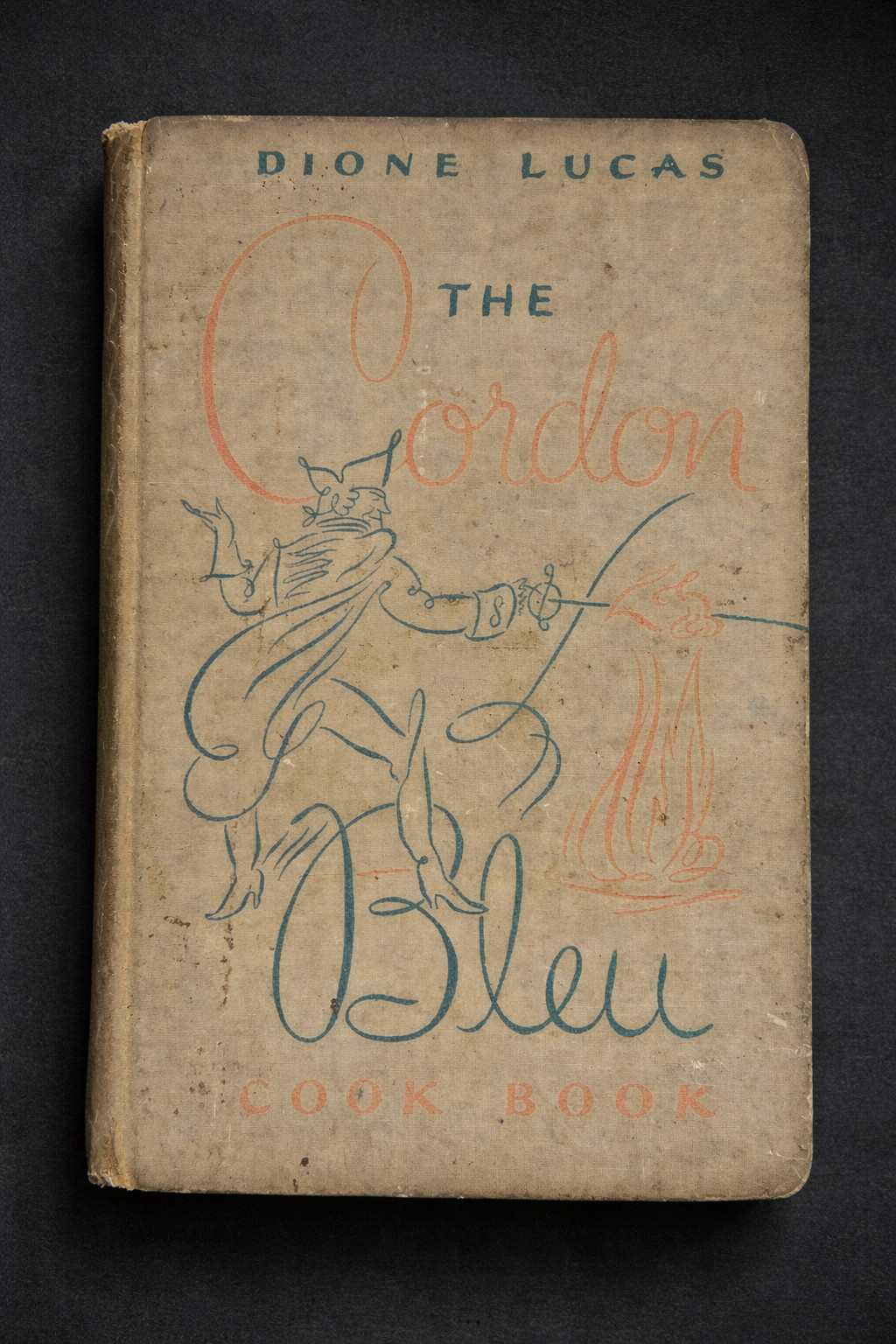 The Cordon Bleu Cook Book by Dione Lucas 1947 Hardcover No DJ Illustrated