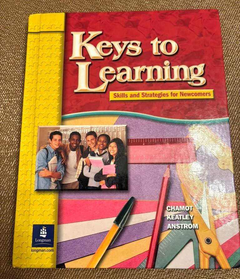 Keys to Learning Skills for ESL Beginners, text book 261 pages lightly used
