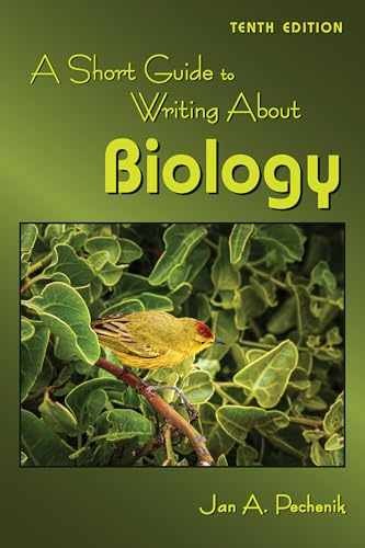 A Short Guide to Writing About – Paperback, by Jan A. Pechenik – Very Good