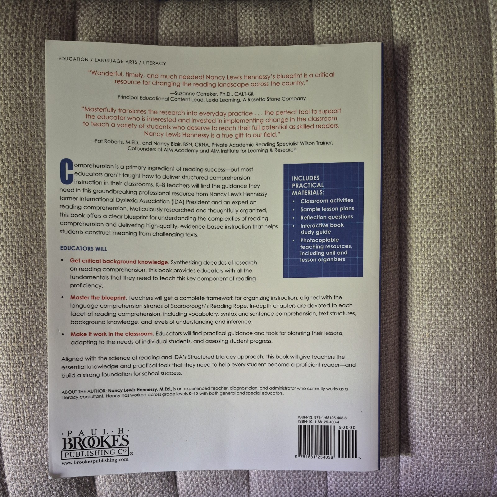 Reading Comprehension Blueprint : Helping Students Make Meaning from Text by…