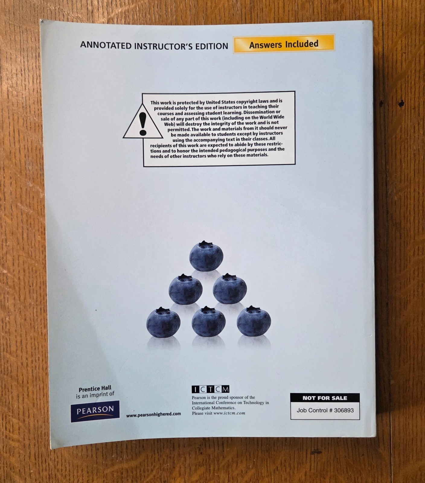 Prealgebra by Elayn Martin-Gay 6th Ed Instructors copy w/ Answers, sealed CD NF