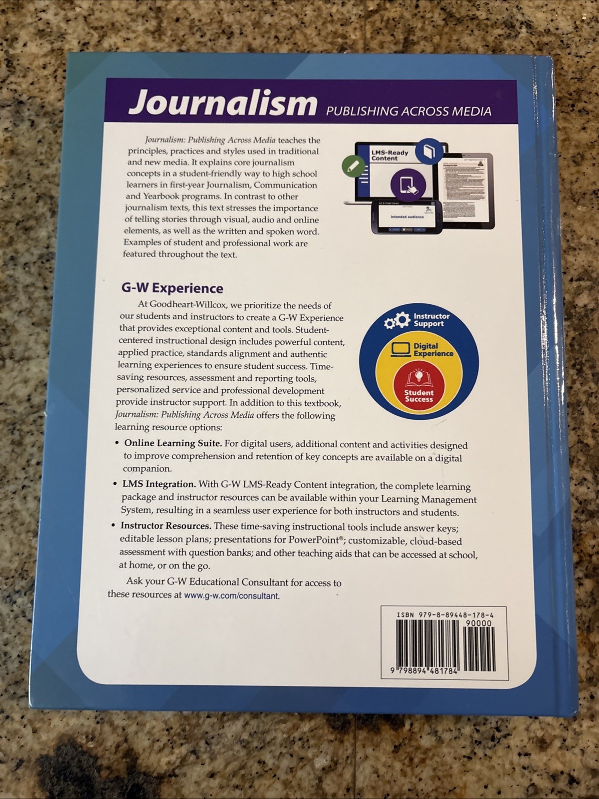 Journalism : Publishing Across Media 3rd Edition G-W 2026