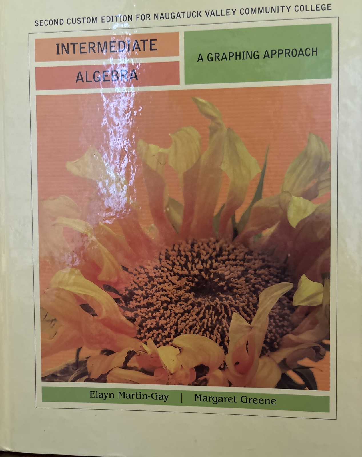 Intermediate Algebra: A Graphing Approach Custom Edition Naugatuck Valley Colleg