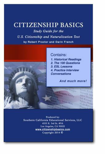 Citizenship Basics Textbook and Audio CD U.S. Naturalization Test Study Guide…