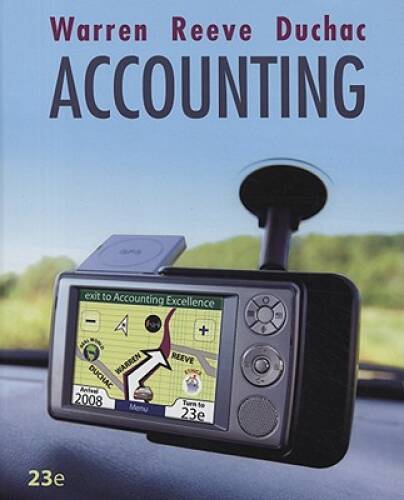 Accounting (Available Titles CengageNOW) – Hardcover By Carl S. Warren – GOOD