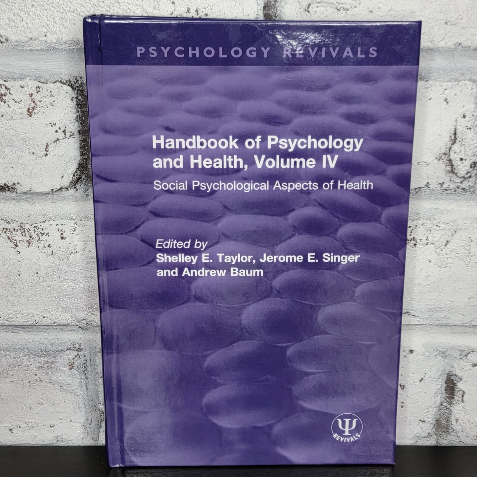 Psychology and Health Handbook Textbook Volume IV Psychology Revivals NEW