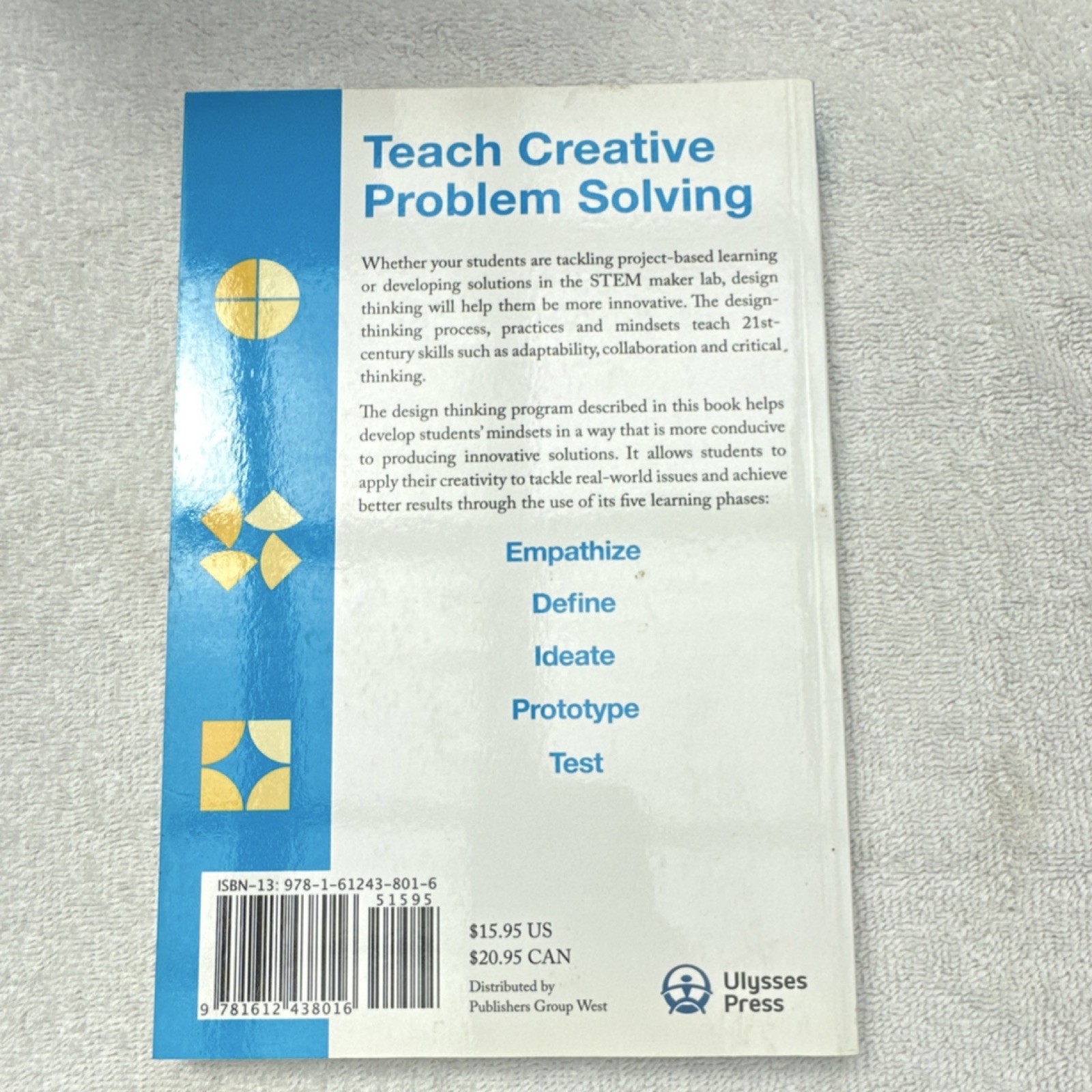 Design Thinking in the Classroom by David Lee Ulysses Press Paperback Education