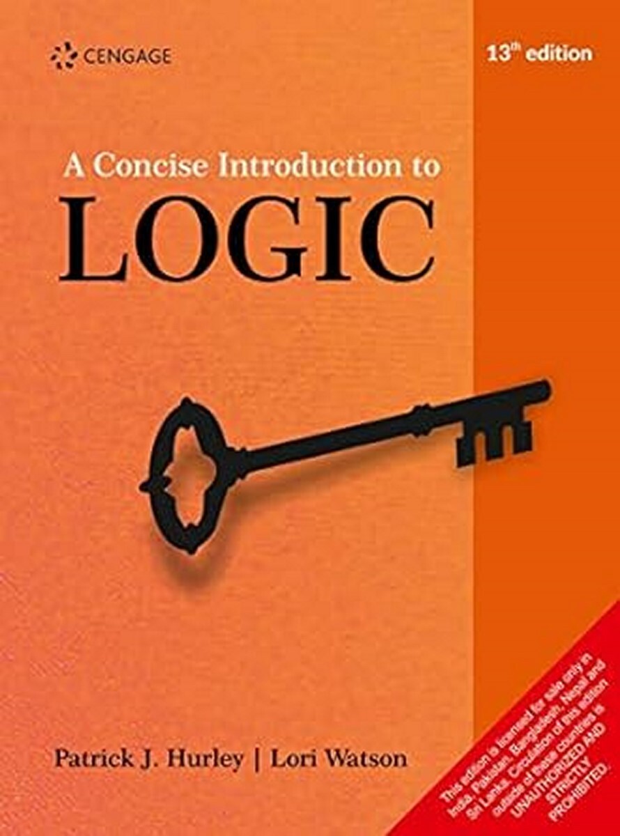 New :Concise Introduction to Logic 13TH INTL ED “Free Ship from USA”
