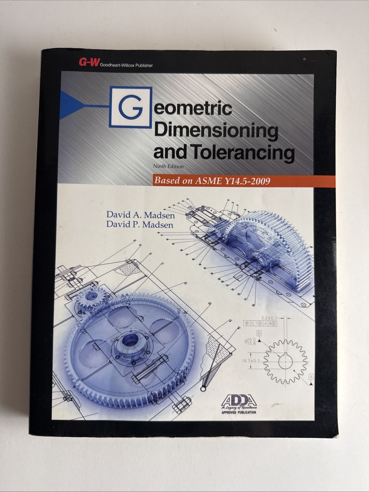 Geometric Dimensioning and Tolerancing 9th Edition Good USED FAST SHIPPING